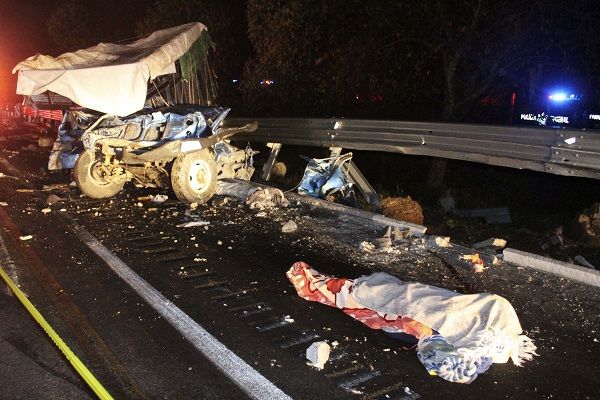 Fatal accidente en la México Puebla deja 6 muertos y 20 heridos FOTOS