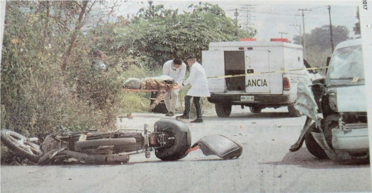 #MilManerasdeMorir número 53: Motociclista muere de un “llantazo” y ni el casco lo salvó
