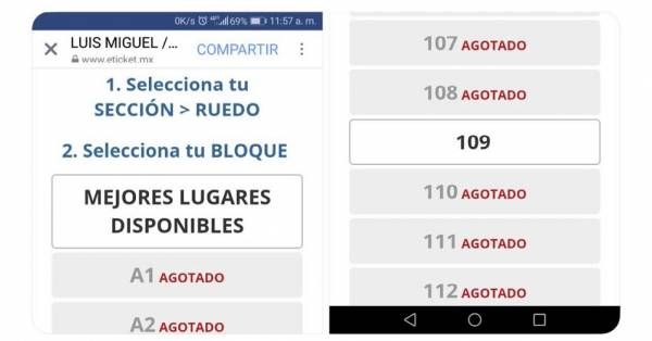 ¡Sole Mío! Boletos En Preventa Para Concierto De Luis Miguel En Puebla ...