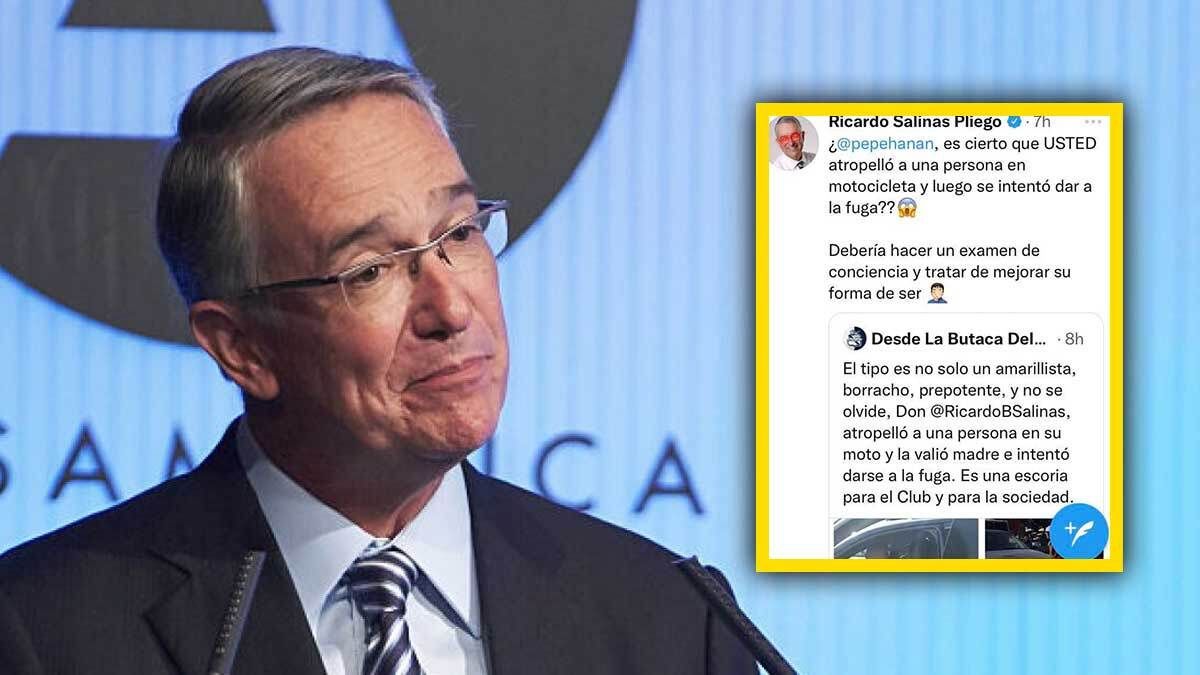 Ricardo Salinas tunde a director de la KeBuena por criticar al Club Puebla