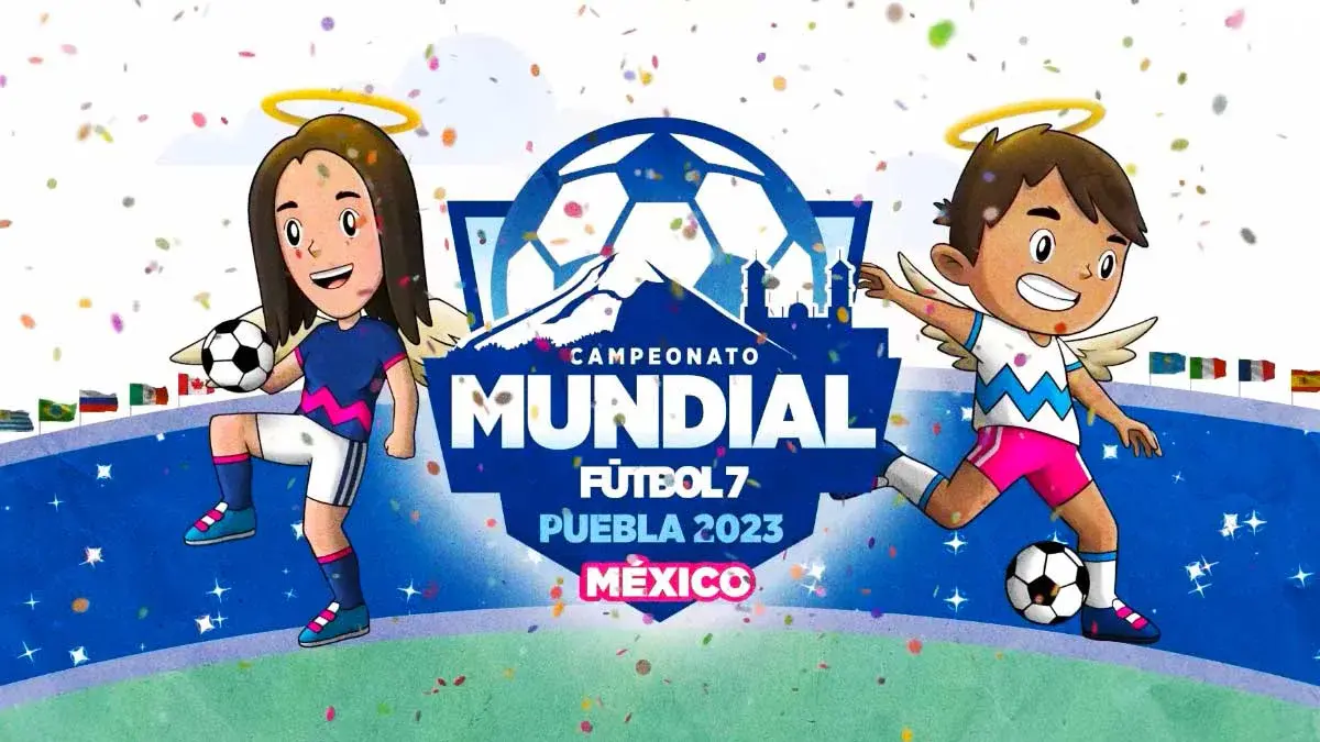 Todo listo para el Mundial de Futbol 7 en Puebla; conoce los rivales de México.
