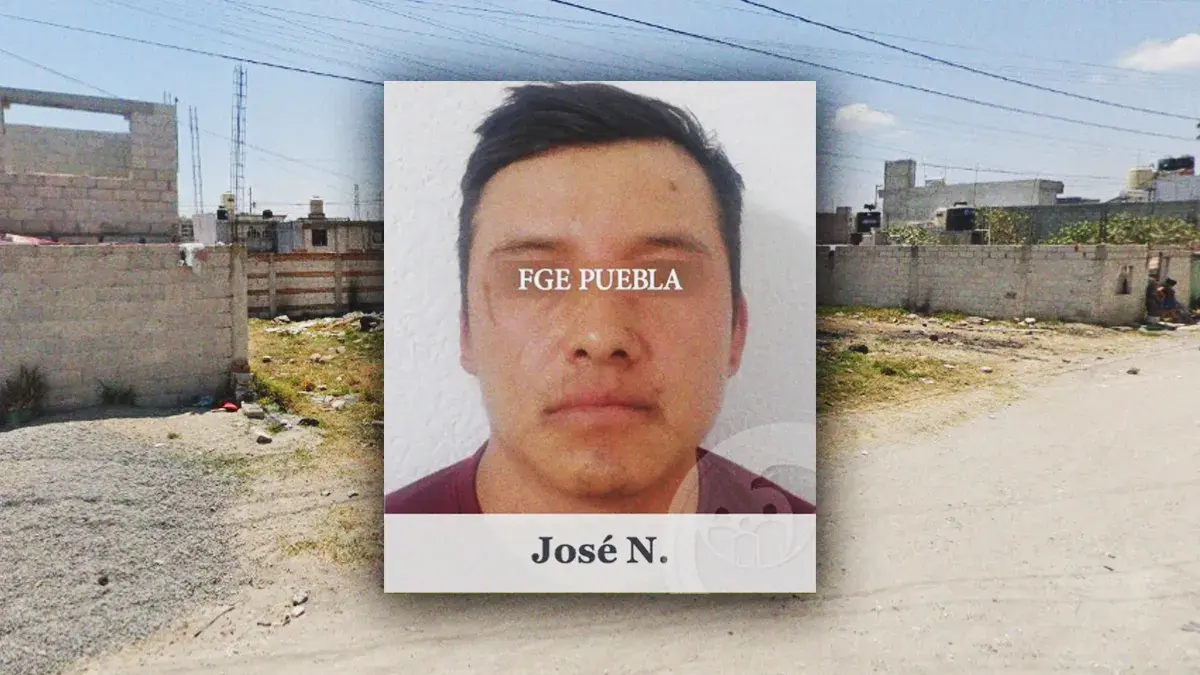 Detienen a José por el feminicidio de Rosa, en Santa Lucía, Puebla.